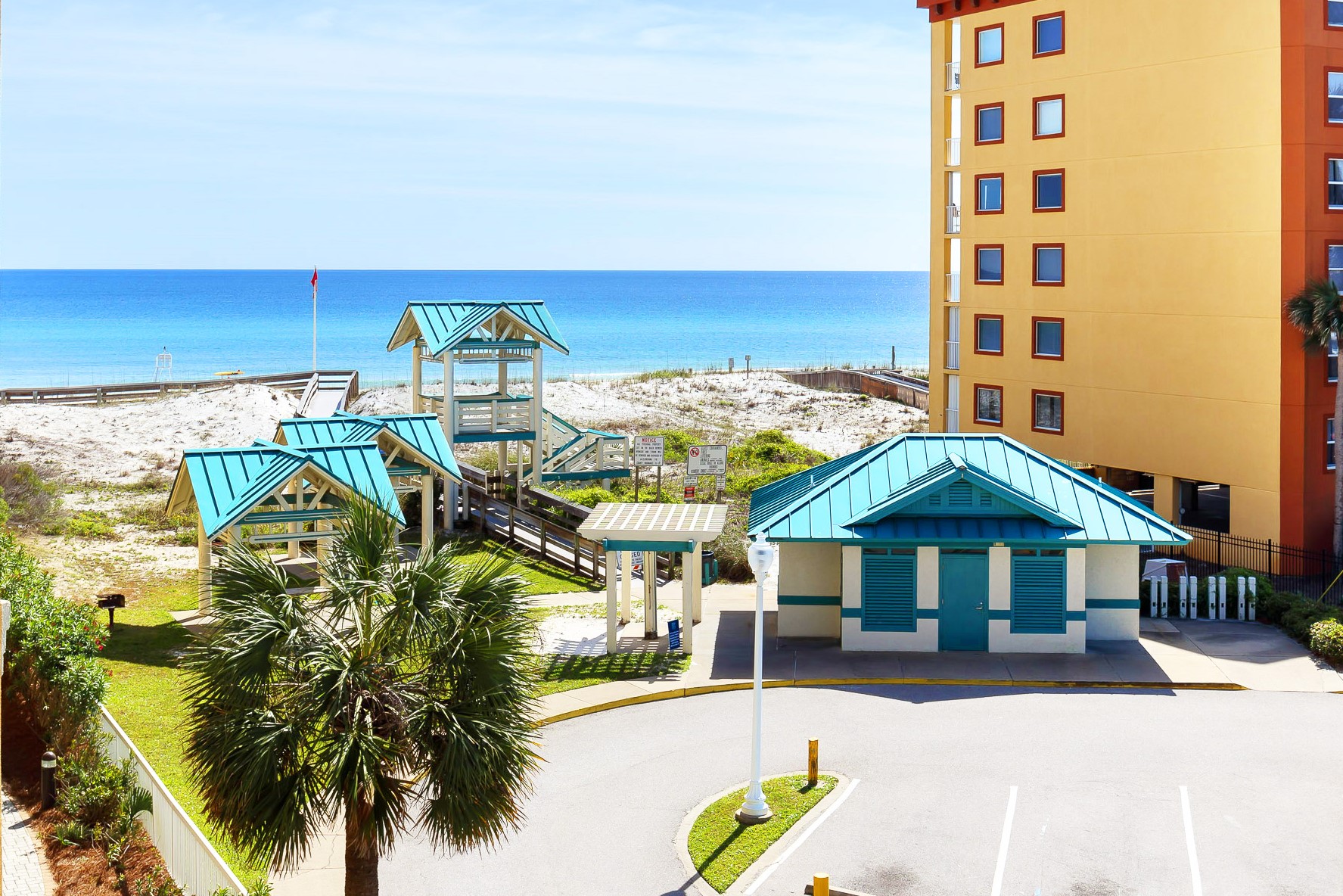 Island Palms Condominiums Okaloosa Island Fort Walton Beach Destin Florida Beach Vacations by Sunset Resort Rentals