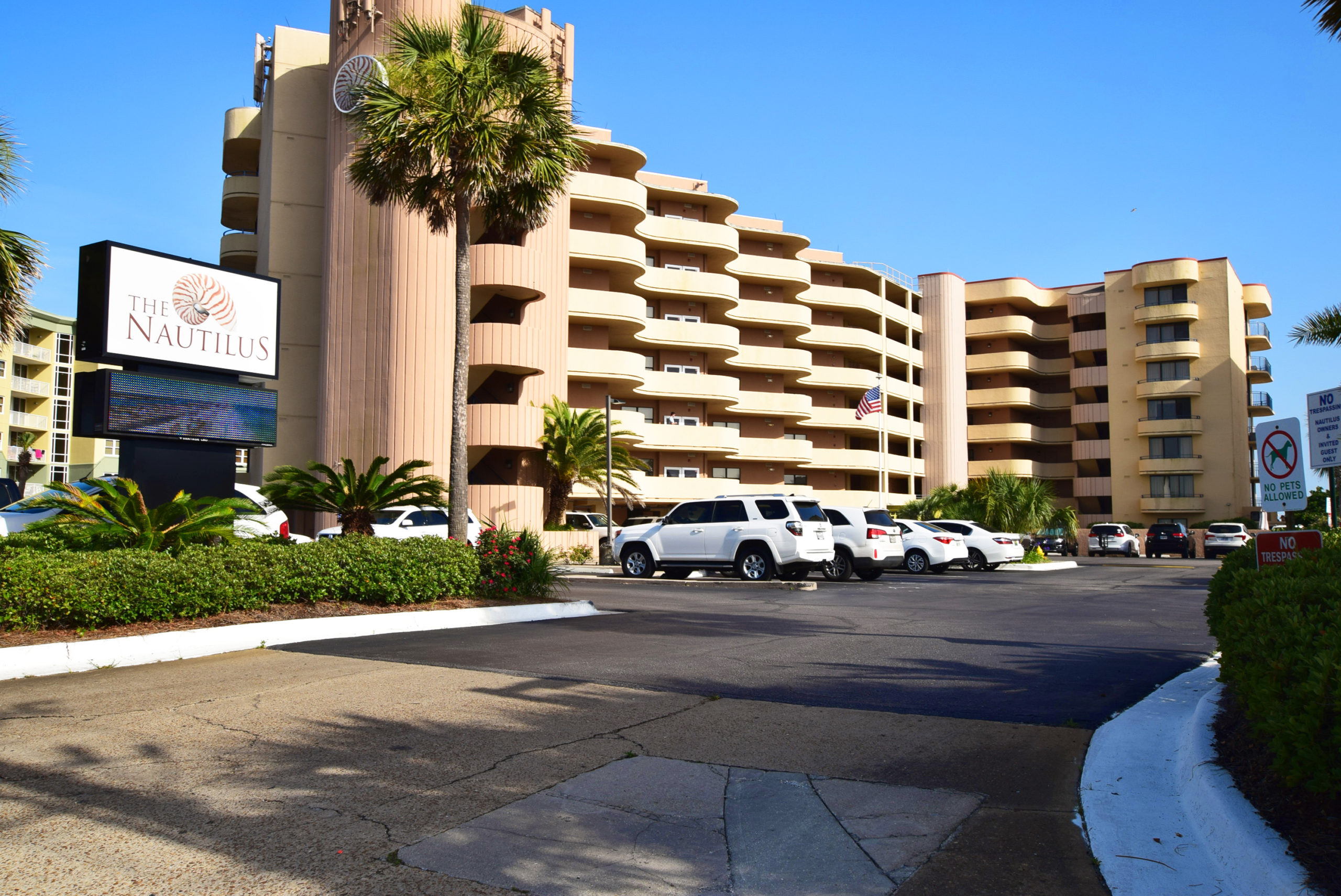 Nautilus Resort Okaloosa Island Fort Walton Beach Destin Florida Vacation Beach Condos by Sunset Resort Rentals