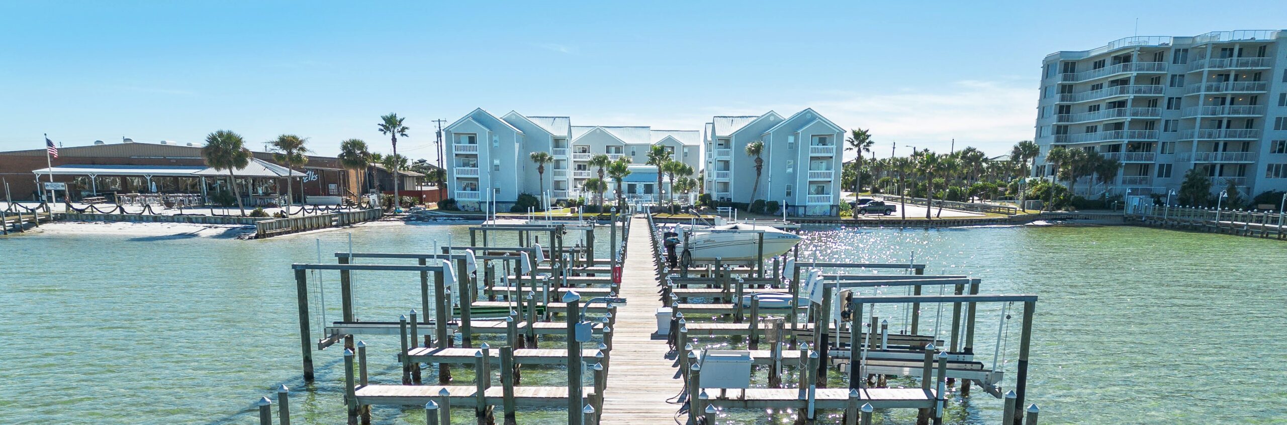 Hermitage by the Bay Resort Okaloosa Island Fort Walton Beach Florida Vacation Rentals by Sunset Resort Rentals