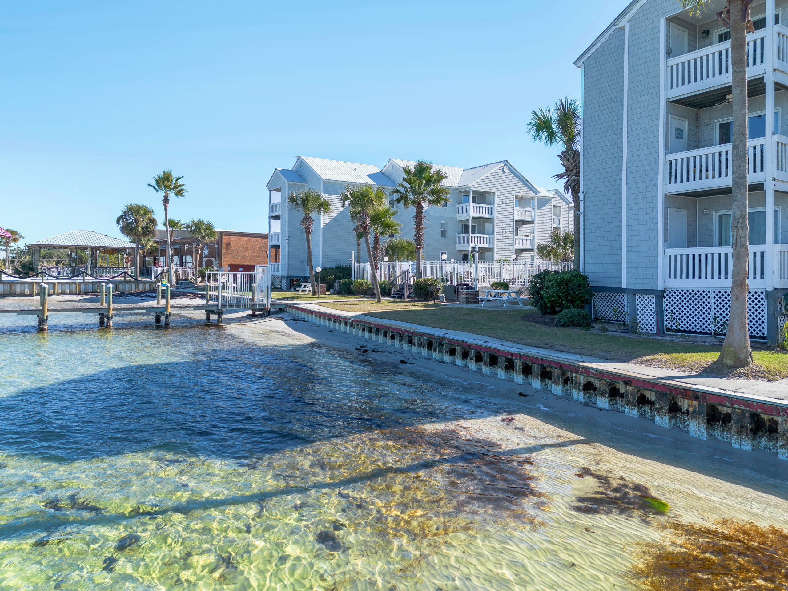 Hermitage by the Bay Resort Okaloosa Island Fort Walton Beach Florida Vacation Rentals by Sunset Resort Rentals